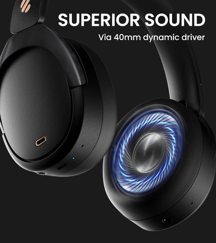 Edifier W860NB Pro Active Noise Cancelling Over-Ear Bluetooth aptX Headphones with Smart Touch