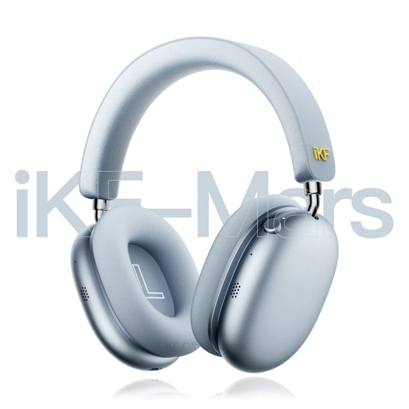 iKF Mars Wireless Bluetooth Headphones Quad-Speaker 40mm+20mm, 58dB Adaptive ANC, Hi-Res LDAC, 360° Spatial Audio, 140H Battery, 30ms Low Latency, Dual Device Connection