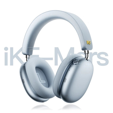 iKF Mars Wireless Bluetooth Headphones Quad-Speaker 40mm+20mm, 58dB Adaptive ANC, Hi-Res LDAC, 360° Spatial Audio, 140H Battery, 30ms Low Latency, Dual Device Connection
