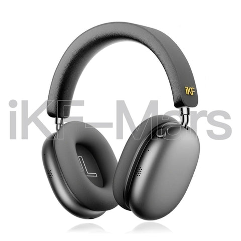 iKF Mars Wireless Bluetooth Headphones Quad-Speaker 40mm+20mm, 58dB Adaptive ANC, Hi-Res LDAC, 360° Spatial Audio, 140H Battery, 30ms Low Latency, Dual Device Connection
