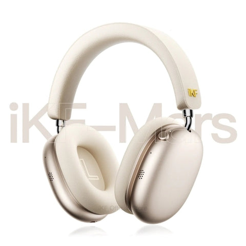 iKF Mars Wireless Bluetooth Headphones Quad-Speaker 40mm+20mm, 58dB Adaptive ANC, Hi-Res LDAC, 360° Spatial Audio, 140H Battery, 30ms Low Latency, Dual Device Connection